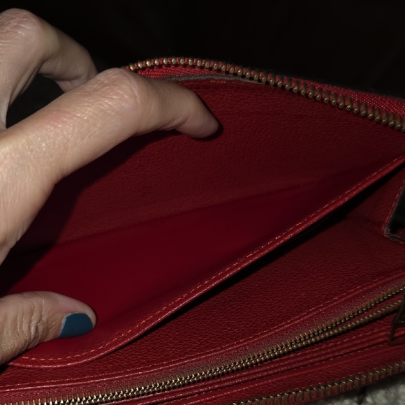 Louis Vuitton Emprient Red Long Wallet - Picture 12 of 15
